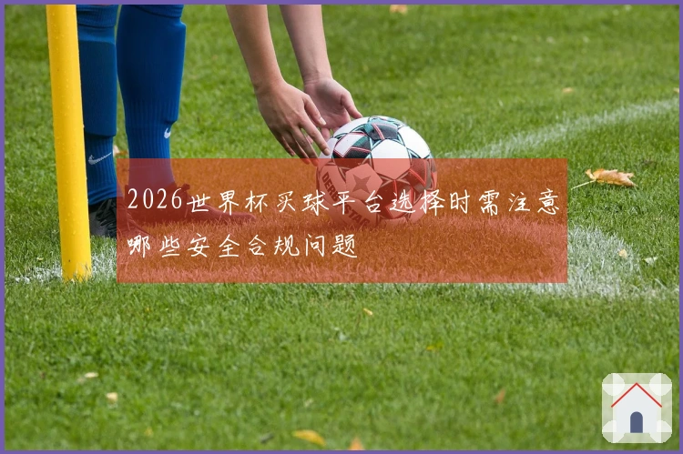 2026世界杯买球平台选择时需注意哪些安全合规问题