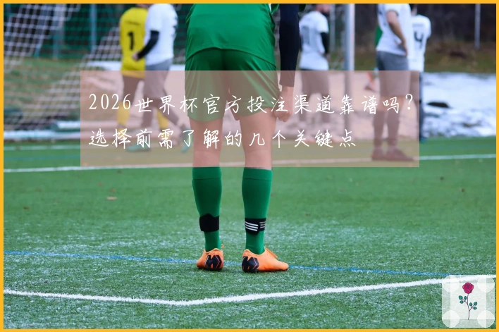 2026世界杯官方投注渠道靠谱吗？选择前需了解的几个关键点