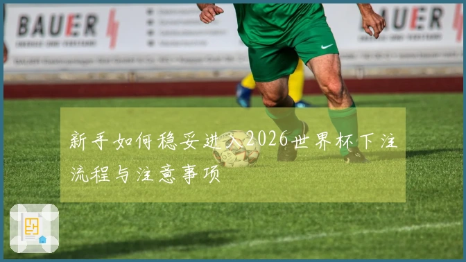 新手如何稳妥进入2026世界杯下注流程与注意事项