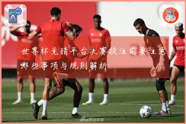 世界杯竞猜平台决赛投注前要注意哪些事项与规则解析