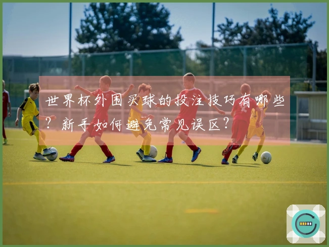 世界杯外围买球的投注技巧有哪些？新手如何避免常见误区？