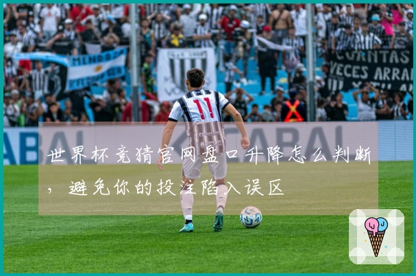 世界杯竞猜官网盘口升降怎么判断，避免你的投注陷入误区